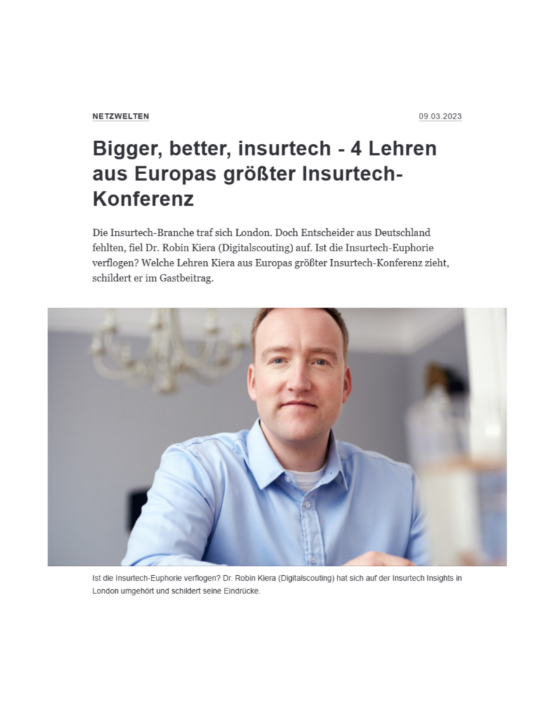 4 Lessons From Europe’s Largest Insurtech Conference